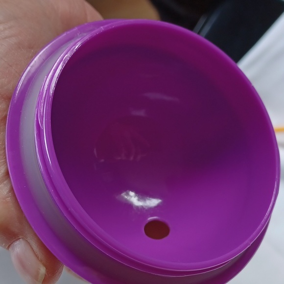 Starbucks 2014 Pink/Purple Frappuccino 16 Oz.Travel Tumbler w/Straw - Picture 9 of 10